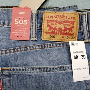 NWT Men's Levi's 505 Jeans 40x30